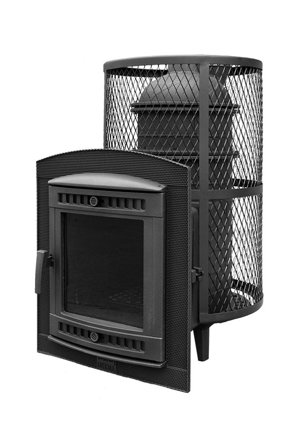 Печь для бани Prometall Атмосфера XL (ПРО) сетка из нержавеющей стали купить за 115 500 руб.