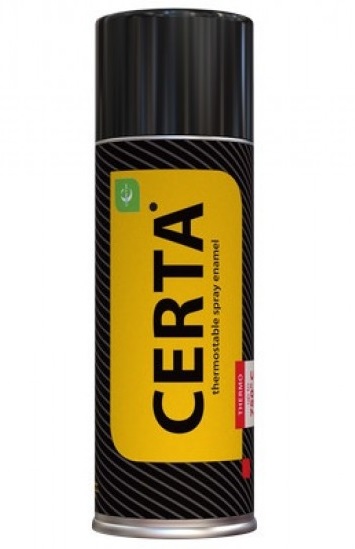 Краска термостойкая "Certa" черная купить за 490 руб. Краска термостойкая "Certa" черная купить за 490 руб.