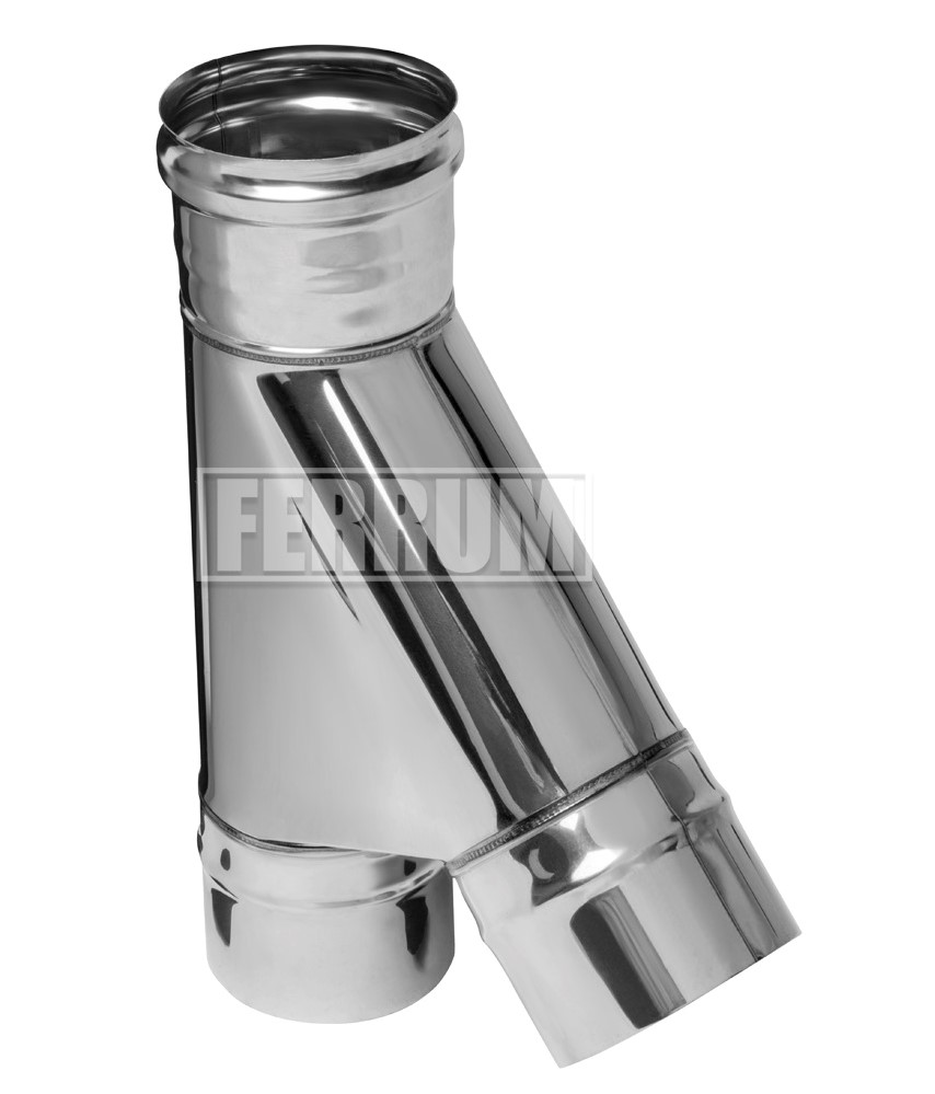 Тройник Ferrum 135° (430/0,8мм) 200мм купить за 4 995 руб. Тройник Ferrum 135° (430/0,8мм) 200мм купить за 4 995 руб.