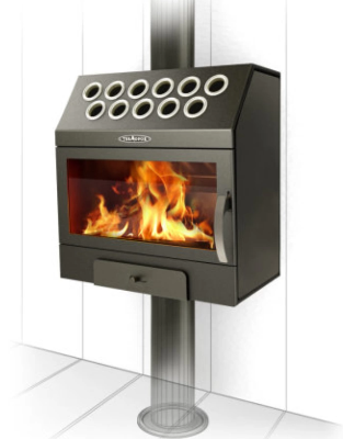 Печь-камин TMF Гармошка inox купить за 43 700 руб. Печь-камин TMF Гармошка inox купить за 43 700 руб.