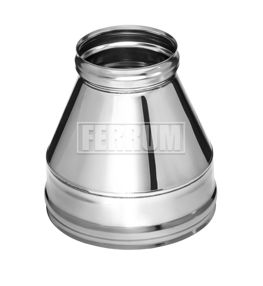Конус Ferrum (430/0,5мм + нерж.) Ф120х200 купить за 1 328 руб. Конус Ferrum (430/0,5мм + нерж.) Ф120х200 купить за 1 328 руб.