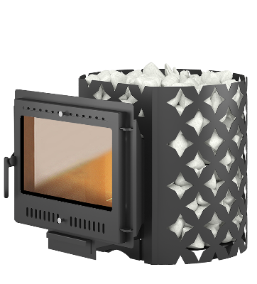 Печь для бани Этна 24 Панорама М купить за 43 430 руб.