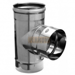 Тройник Ferrum 90° (430/0,8мм) 200мм купить за 2 616 руб. Тройник Ferrum 90° (430/0,8мм) 200мм купить за 2 616 руб.